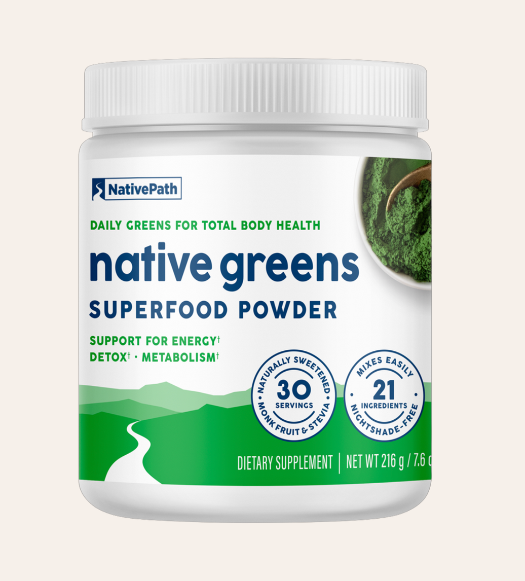 Native Nutrients Green Superfood Powder – JESSEGOLDEN